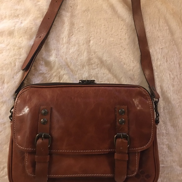 Patricia Nash-Camel/crossbody Genuine Leather. - Picture 2 of 12